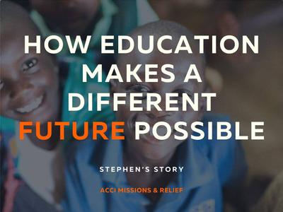 How ​Education Makes A Different Future Possible